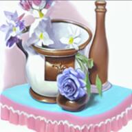 ai_generated flower hair hanging plant pot purple_hair stable_diffusion tablecloth tongue tranny variant:bernd vase // 512x512 // 601.3KB