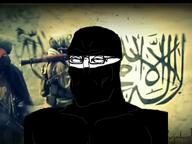 Warrior-Z(user) balaclava black_clothing glasses islam mask muslims self_insert song subvariant:perceptive_chud variant:chudjak video // 480x360, 176.7s // 11.1MB
