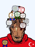anatolid award blacked brown_skin clothes cockroach crescent glasses goat_fucker greentext judaism lightbulb medallion most_retarded_nigger_award mucus mustache nigger queen_of_spades shitskin star star_and_crescent star_of_david stubble subvariant:euromutt text tshirt turkish_flag turkish_text turkiye turkroach variant:markiplier_soyjak // 594x797 // 43.6KB
