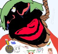 'p 4chan 4cuck ack anime autism award black_skin bloodshot_eyes distorted female flag:transgender_pride_flag green_hair hair jartycuck moot nate nigger pedophile red_lips reddit rope slopjak subvariant:chudjak_front subvariant:jartycuck subvariant:neutralplier suicide tranny transgender_flag transheart variant:chudjak variant:markiplier_soyjak wt_snacks yellow_hair yotsoyba // 1920x1798 // 1.4MB