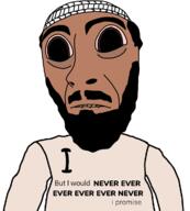arab beard brown_eyes brown_skin clothes dark_skin hat i_would_never muslims variant:cobson // 1080x1200 // 103.8KB