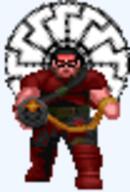 angry animated doom full_body gun pixel_art red_skin redraw shooting sonnenrad variant:chudjak white_skin // 52x77 // 17.1KB
