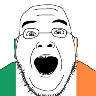 Sarah_Jane_Adventures doctor_who flag flag:ireland glasses ireland irish_flag mouth_open open_mouth stubble variant:slitheenjak wrinkles // 721x720 // 10.1KB