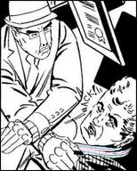 ACK! ack chud comic crying ditko flag:transgender_pride_flag glasses libertarian meta:tagme mr_a objectivism purple_hair slap steve_ditko top_surgery tranny variant:unknown ywnbaw // 300x374 // 117.4KB
