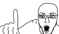 finger glasses hand pointing_up stubble template variant:pointjak // 1066x624 // 80.6KB