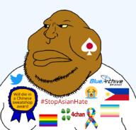 4cuck award brown_skin filipino flag:the_philippines philippines variant:meximutt yellow_sclera // 888x849 // 163.5KB