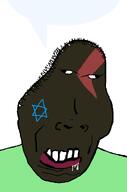 Warrior-Z(user) brown_skin kratos namefags speech_bubble_empty star_of_david variant:warriormutt warrior-'p_LOST warriormutt // 645x973 // 19.3KB