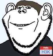 H3K_(namefag) blue_eyes brown_hair name_tag namefags smile variant:impish_soyak_ears white_skin // 598x628 // 22.3KB