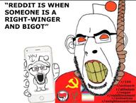 2soyjaks ack alternate antifa communism hammer_and_sickle hanging holding_phone inclusive map_(pedophile) pedophile phone r_196 r_animemes r_antiwork r_athiesm r_enlightencentrism r_redditmoment r_vegan reddit reddit_moment redditard rope slopjak strawman subreddit variant:cobson variant:markiplier_soyjak yellow_teeth you // 932x710 // 88.8KB