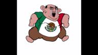 angry animated bloodshot_eyes clothes crying ear fat full_body mexico meximutt monkey_dance tshirt variant:chudjak white_skin // 1920x1080 // 4.9MB