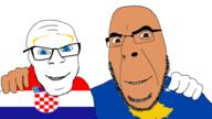 croatia friendship hand kosovo no_more_brother_wars smile soyjak variant:cobson variant:feraljak // 1920x1080 // 290.7KB