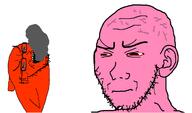 2soyjaks angry animal blood bloodshot_eyes crying ear fish glasses mercury open_mouth pink_skin poison red_skin soyjak stubble variant:soyak vein // 1169x685 // 98.8KB