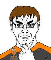 award badge brown_eyes brown_hair closed_mouth clothes dan ear fist glasses hair smile soybooru soyteen steve_jobs subvariant:steve_chuds thick_eyebrows thinking uniform variant:chudjak // 1716x2000 // 182.3KB award badge brown_eyes brown_hair closed_mouth clothes dan ear fist glasses hair smile soybooru soyteen steve_jobs subvariant:steve_chuds thick_eyebrows thinking uniform variant:chudjak // 1716x2000 // 182.3KB