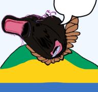 ack brown_skin brown_troonjak flag:gabon nigger series:coonfags slopjak speech_bubble_empty suicide tongue tranny variant:bernd // 768x719 // 33.9KB