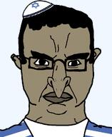 brown_skin clothes hair hat jewish_nose judaism jude kike kippah nose series:yehudyakim star_of_david subvariant:chudjak_front tallit variant:chudjak // 840x1025 // 24.9KB brown_skin clothes hair hat jewish_nose judaism jude kike kippah nose series:yehudyakim star_of_david subvariant:chudjak_front tallit variant:chudjak // 840x1025 // 24.9KB