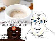 aryan blue_eyes coffee glasses milk op_is_a_retarded_lazy_faggot_for_not_tagging_his_own_shit reddit shitskin stubble variant:a24_slowburn_soyjak variant:feraljak white_pride white_skin yellow_hair // 800x600 // 293.2KB