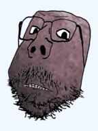 distorted dwarf_planet glasses gonggong mustache planet solar_system soyjak space stubble subvariant:scholar variant:gapejak // 600x800 // 336.1KB
