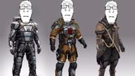 3soyjaks armor closed_eyes closed_mouth glasses soyjak starfield stubble variant:markiplier_soyjak video_game // 1920x1080 // 246.0KB