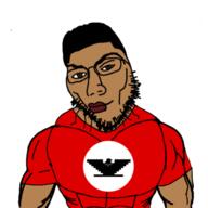 Variant:looksmaxjak buff chicano flag:united_farm_workers glasses hollow_cheeks huelga_bird looksmax looksmaxx looksmaxxing mog mogger mogging positive_canthal_tilt raza stubble variant:unknown // 623x623 // 109.6KB