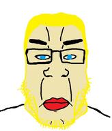 a10 aryan subvariant:chudplier variant:chudjak variant:markiplier_soyjak yellow_hair // 610x715 // 43.8KB
