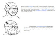 2soyjaks calarts ear gaza glasses islam israel open_mouth place_japan queen_of_spades smile so_true soyjak stubble subvariant:soyak_(concerned) teeth text variant:soyak // 1389x900 // 175.6KB