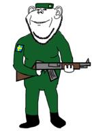 Shitty_edit beret full_body green_pants green_shirt looking_at_you military military_uniform ms_paint op_is_a_retarded_lazy_faggot_for_not_tagging_his_own_shit rifle smile soldier sweden variant:impish_soyak_ears // 700x992 // 45.5KB