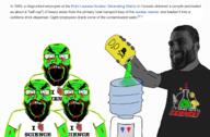 3soyjaks angry balding beard clothes crying gigachad glasses green_skin heart i_love nuclear open_mouth science soyjak subvariant:science_lover text tshirt variant:markiplier_soyjak water white_eyes // 1359x889 // 752.6KB