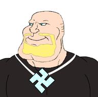 aryan bald balding black_shirt blond blond_beard blue_eyes buff chain clothes eyes_like_the_o-o-cean goatee kanye_west kanye_westye muscular_male necklace smile subvariant:mexiaryan swastika variant:meximutt white_background white_skin ye yellow_hair // 923x908 // 109.7KB aryan bald balding black_shirt blond blond_beard blue_eyes buff chain clothes eyes_like_the_o-o-cean goatee kanye_west kanye_westye muscular_male necklace smile subvariant:mexiaryan swastika variant:meximutt white_background white_skin ye yellow_hair // 923x908 // 109.7KB