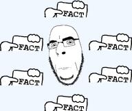 animated fact fact_sign glasses head pointing soyjak stubble text transparent_background variant:cobson // 1835x1547 // 244.4KB