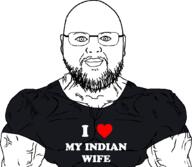 beard closed_mouth glasses heart jd_vance muscles soyjak subvariant:muscular_chud t-shirt text variant:billy variant:chudjak // 1051x915 // 48.6KB