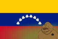 beard brap brown_eyes brown_skin fart flag queen_of_spades shitskin variant:meximutt venezuela // 2560x1707 // 654.2KB
