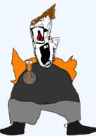 award beard bloodshot_eyes brown_hair dan eyes fake_jordans glasses no_nose slopjak soybooru triangle_hands variant:sloppy // 762x1079 // 42.6KB
