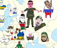 adidas anger_mark angry animal azov_battalion beard belarus border brown_skin buff camouflage chechen chechnya closed_mouth clothes communism crab crying cup cyrillic_text czechia dancing_swede dead deformed drinking_straw drool ear emr_pattern europe facial_mark finland flag flag:belarus flag:finland flag:poland flag:poland_ensign flag:romania flag:russia flag:sweden flag:ukraine full_body glasses gun hair hand holding_object holding_phone iphone islam looking_at_each_other map military military_uniform multiple_soyjaks negro nigger open_mouth phone pig pink_skin piss poland poop raised_eyebrow red_eyes ribbon_of_saint_george romania rope russia russo_ukrainian_war smile smug soy stretched_chin stubble subvariant:brunetto subvariant:chudjak_front subvariant:muscular_chud subvariant:phoneplier subvariant:phoneplier_vertical subvariant:science_lover subvariant:wholesome_soyjak sweden text tongue tranny ukraine variant:chudjak variant:gapejak variant:impish_soyak_ears variant:markiplier_soyjak variant:shirtjak variant:smugjak variant:soyak white_skin yellow_teeth z_(russian_symbol) // 1507x1261 // 1.2MB